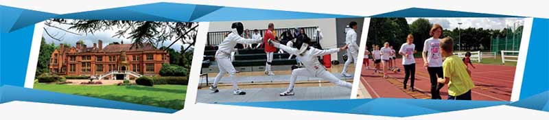 fencing summer camp banner